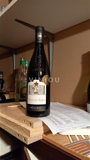 Rhônen laakso Côtes-du-rhône-villages Réserve des Bergers Séguret 2021