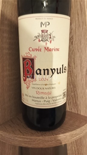 Roussillon Banyuls Manya Puig Valentin Marine 2024