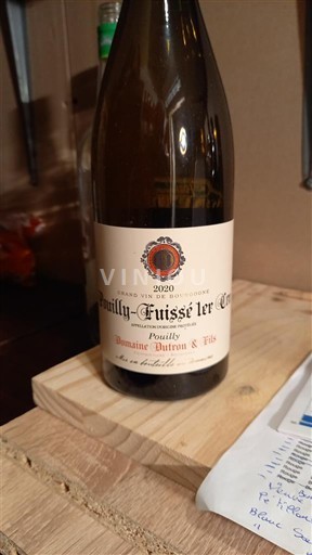 Borgoña Pouilly-fuissé Premier Cru Domaine Tron & Fils 2020