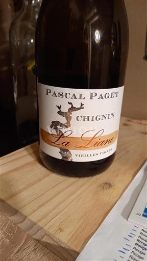 Savoja in Bugey Chignin Pascal Paget La Liane Vieilles Vignes 2020