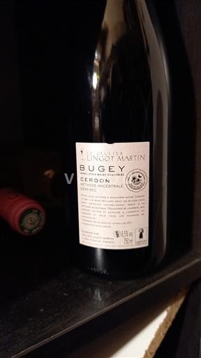 Savoja in Bugej Bugey-Cerdon La Caveau Lingot Martin Neleten.