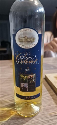 Sud-Ouest Pacherenc-du-vic-bilh Château Bouscassé Les Larmes Célestes 2023