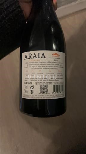 Castilien og León Ribera del Duero Bodegas Dominio de Atauta Araia 2021