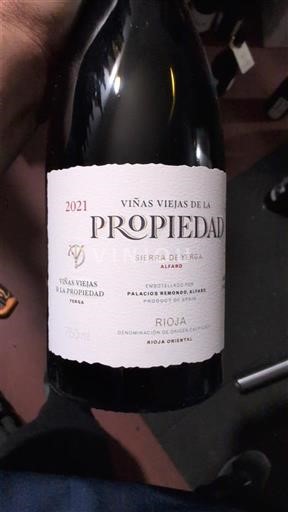 La Rioja Rioja Palacios Remondo Viñas Viejas de la Propiedad 2021