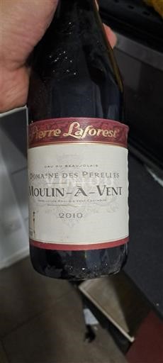 Vina Rouge sec Domaine S Perelles 2010 Francija Beaujolais Moulin-à-vent AOC