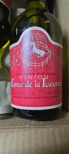 Roussillon Muscat de Rivesaltes Cuvée de la Licorne 2024
