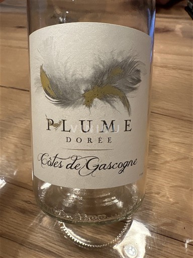 Sydväst Côtes de Gascogne Plume Dorée Icke årgångsbetecknad