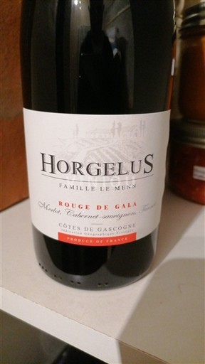 Tây Nam Côtes de Gascogne Domaine Horgelus Rouge de Gala Không niên vụ