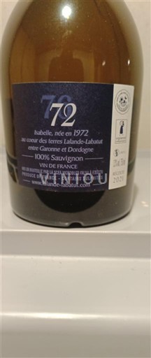 Bordeaux Lalande-Labatut 1972 2021