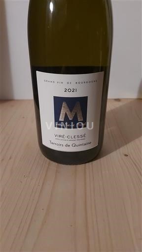 Burgundy Viré-clessé Jean-Pierre Michel Terroirs de Quintaine 2021