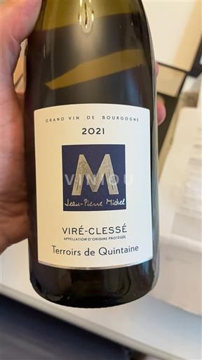 Burgund Viré-clessé Jean-Pierre Michel Terroirs de Quintaine 2021