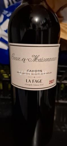 South West Cahors Cosse et Maisonneuve La Fage 2021