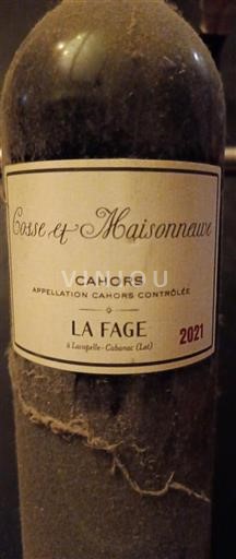 Југозапад Кагор Cosse et Maisonneuve La Fage 2021