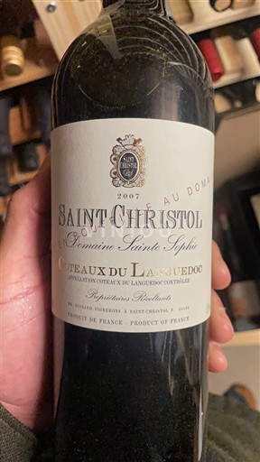 Languedoc Languedoc-ylängöt Domaine Sainte Sophie 2007