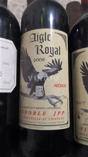 Bordeaux Haut-Médoc Vignoble JPP Aigle Royal 2008