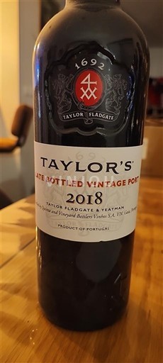 Bồ Đào Nha Porto Taylor Fladgate Late Bottled Vintage Port 2018