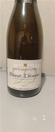 Champagne Sâm-panh René Dosne Blanc de Blancs Không niên vụ