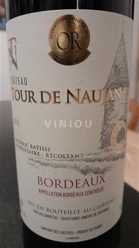 Bordeaux Château Tour de Naujan 2020