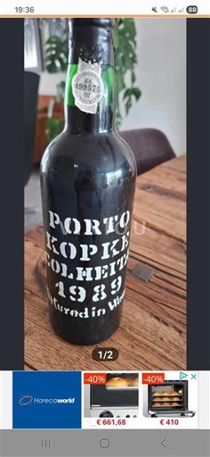 Portugal Portvin Kopke Colheita 1989