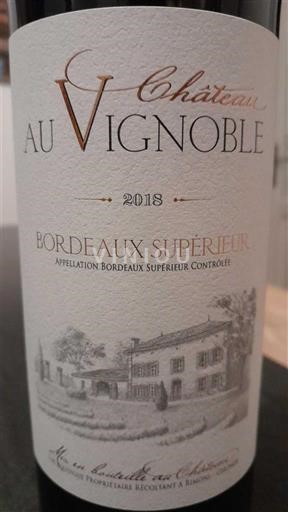Burdeos Bordeaux superior Château Au Vignoble 2018