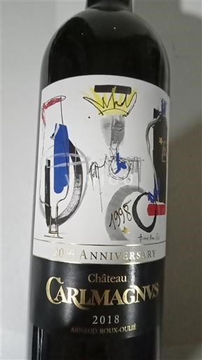 Bordeaux Fronsac Château Carlmagnus 20th Anniversary 2018