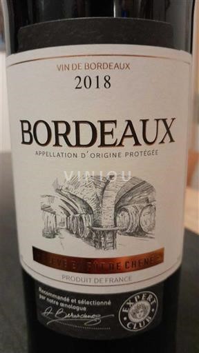 Bordeaux Élevé en fûts de chêne 2018