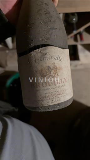 Beaujolais Brouilly Henri de Villamont L'Erminette 1987