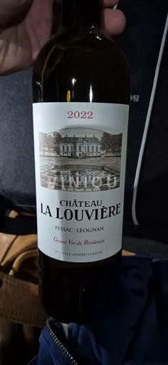 Bordeaux Pessac-Léognan Château La Louvière 2022