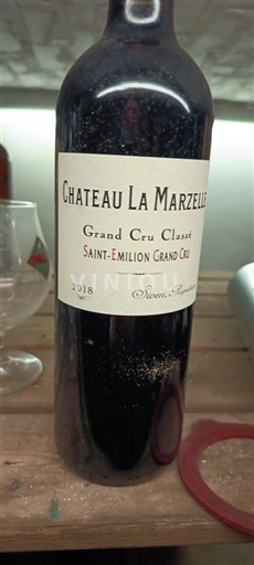 Bordeaux Saint-Émilion Grand Cru Grand Cru Classé Château La Marzelle 2018