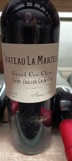 Bordeaux Saint-Émilion Grand Cru Grand Cru Classé Château La Marzelle 2018
