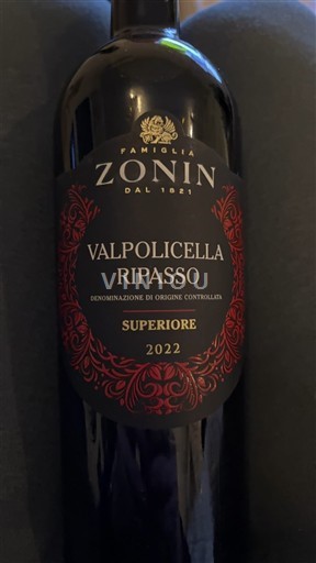 Venetia Valpolicella Ripasso Zonin Superiore 2022