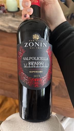 Veneto Valpolicella Ripasso Zonin Superiore 2022