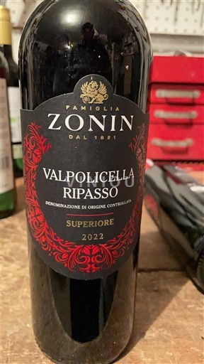 Veneto Valpolicella Ripasso Zonin Superiore 2022