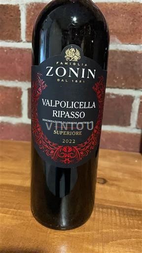 Venecia Valpolicella Ripasso Zonin Superiore 2022