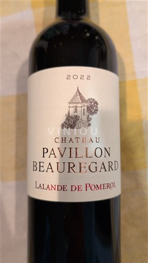 Bordeaux Lalande-de-Pomerol Château Pavillon Beauregard 2022