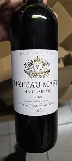Bordeaux Haut-Médoc Château Martin 2021