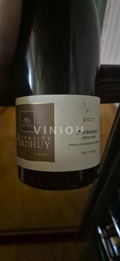 Bourgogne Bourgogne Côte d'Or Domaine Ardhuy 2017