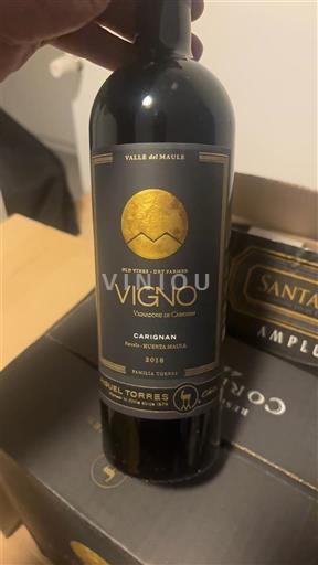 Maulevallei Miguel Torres Vigno Vieilles Vignes de Carignan 2018