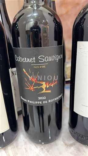Languedoc a Roussillon Pays d'Oc Baron Philippe de Rothschild Cabernet Sauvignon 2022