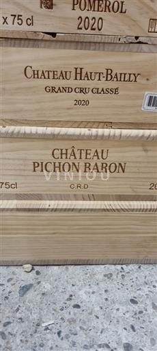 Bordeaux Pauillac Château Pichon Baron 2020