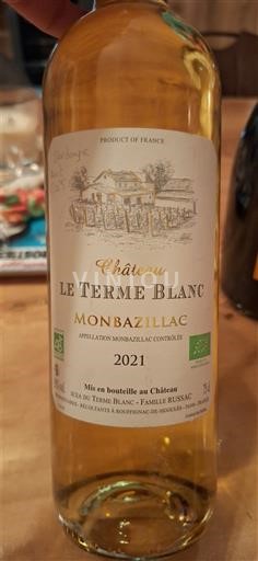 Sud-Ovest Monbazillac Château Le Terme Blanc 2021