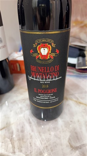 Toscana Brunello di Montalcino. Il Poggione 2018