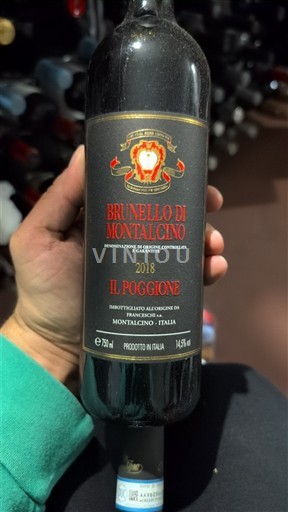 Toscana Brunello di Montalcino Il Poggione 2018