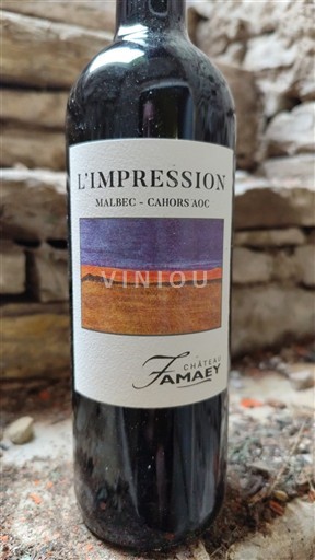 South West Cahors Château Famaey L'Impression 2022