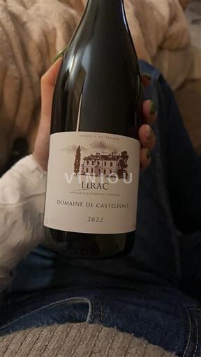 Rhône-dalen Lirac Domaine Castelfont 2022
