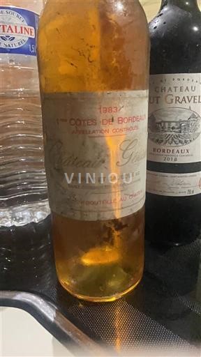 Bordeaux Premières-côtes-de-bordeaux Château Gravey 1983