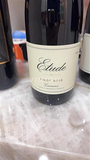 Rượu vang Rouge sec Grace Benoist Ranch Etude 2022 Mỹ Vùng trồng nho được cấp phép California Không được chỉ định AVA