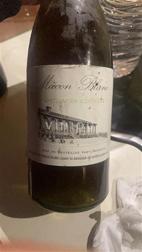 Burgundi Mâcon ja Mâcon-kylät Cave des Producteurs de Lugny Ei vuosikertaa