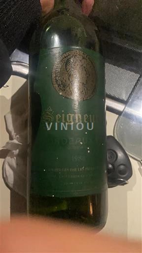 Burdeos Bordeaux Seigneurs 1988