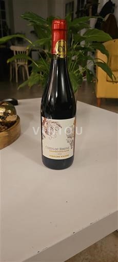Vin Rouge sec Vielles vignes Cellier De L’Orb 2024 France Vallée du Rhône Côtes-du-rhône AOC